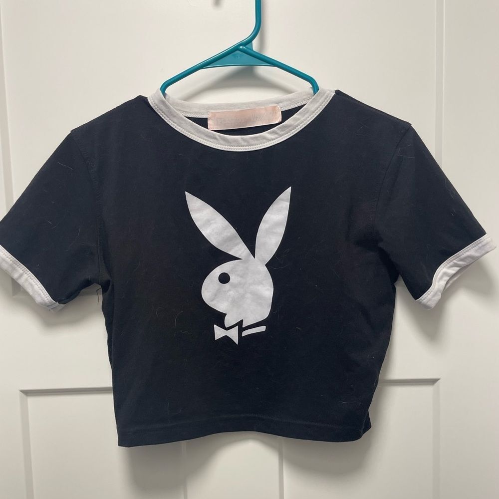 Missguided x Playboy Crop Top